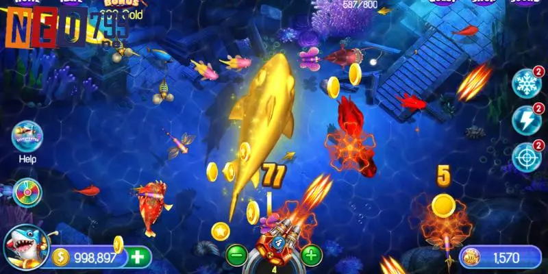 Bắn Cá Ăn Tiền - Game Hay Chơi Ngay Để Nhận Thưởng 6 Phân loại cá trong game