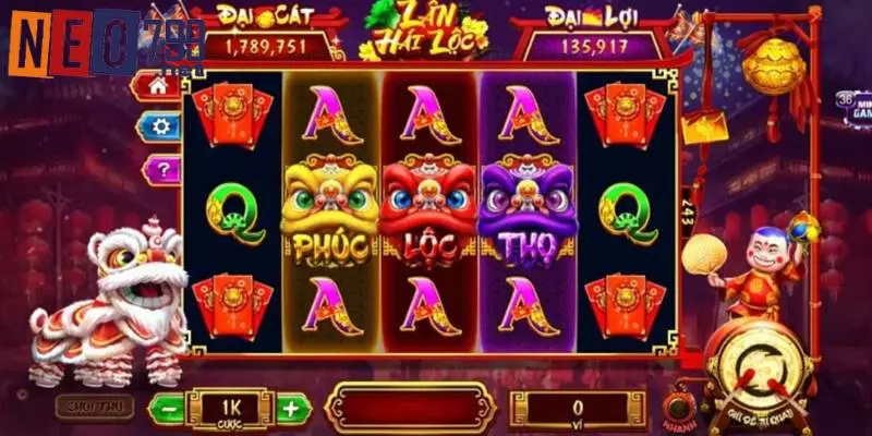 Quay Slot Lân Hái Lộc – Trải Nghiệm Săn Hũ Siêu Khủng 6 Các tỷ lệ trúng thưởng khi quay slot Lân Hái Lộc